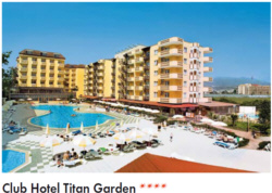 Hotel Titan Garden mit Pool
